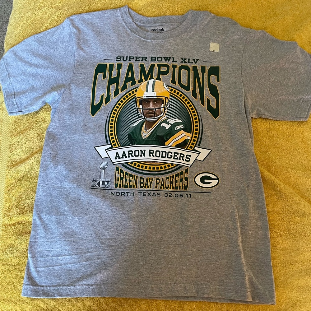 Green Bay Packer Aaron Roger’s Super Bowl Tee